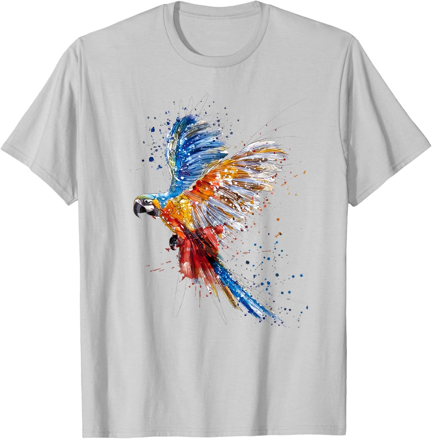 Love parrot Women Shirt parrot Lovers for kids and girls T-Shirt - T-Shirt | Ash