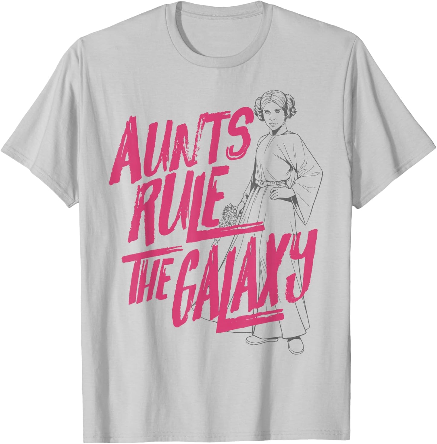 Star Wars Aunts Rule The Galaxy T-Shirt - T-Shirt | Ash