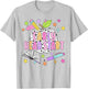 Dalmatian Dots Early Head Start Back To School Teacher Kids T-Shirt - T-Shirt | Ash