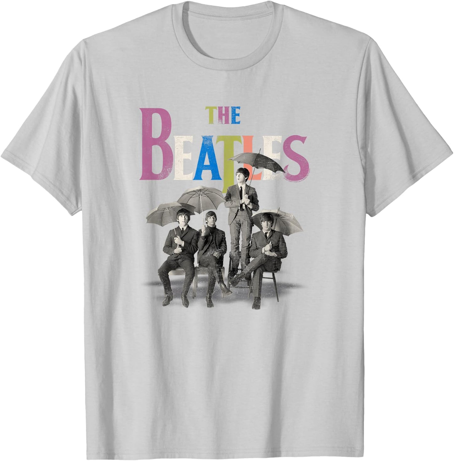 The Beatles - in the Rain T-Shirt - T-Shirt | Ash