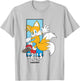 Sonic The Hedgehog Tails Spotlight Panel Portrait T-Shirt - T-Shirt | Ash