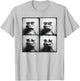 Crocodile Wearing Sunglasses Quirky Alligator Funny Animal T-Shirt - T-Shirt | Ash