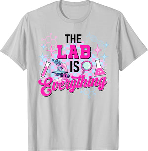 Laboratory Is Everything Lab Week 2024 Medical Laboratory T-Shirt - T-Shirt | Ash
