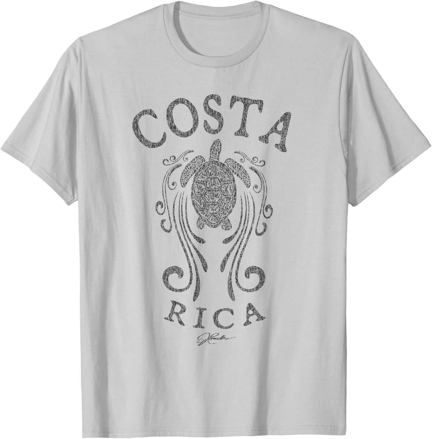 JCombs: Costa Rica, Sea Turtle in the Slipstream T-Shirt - T-Shirt | Ash