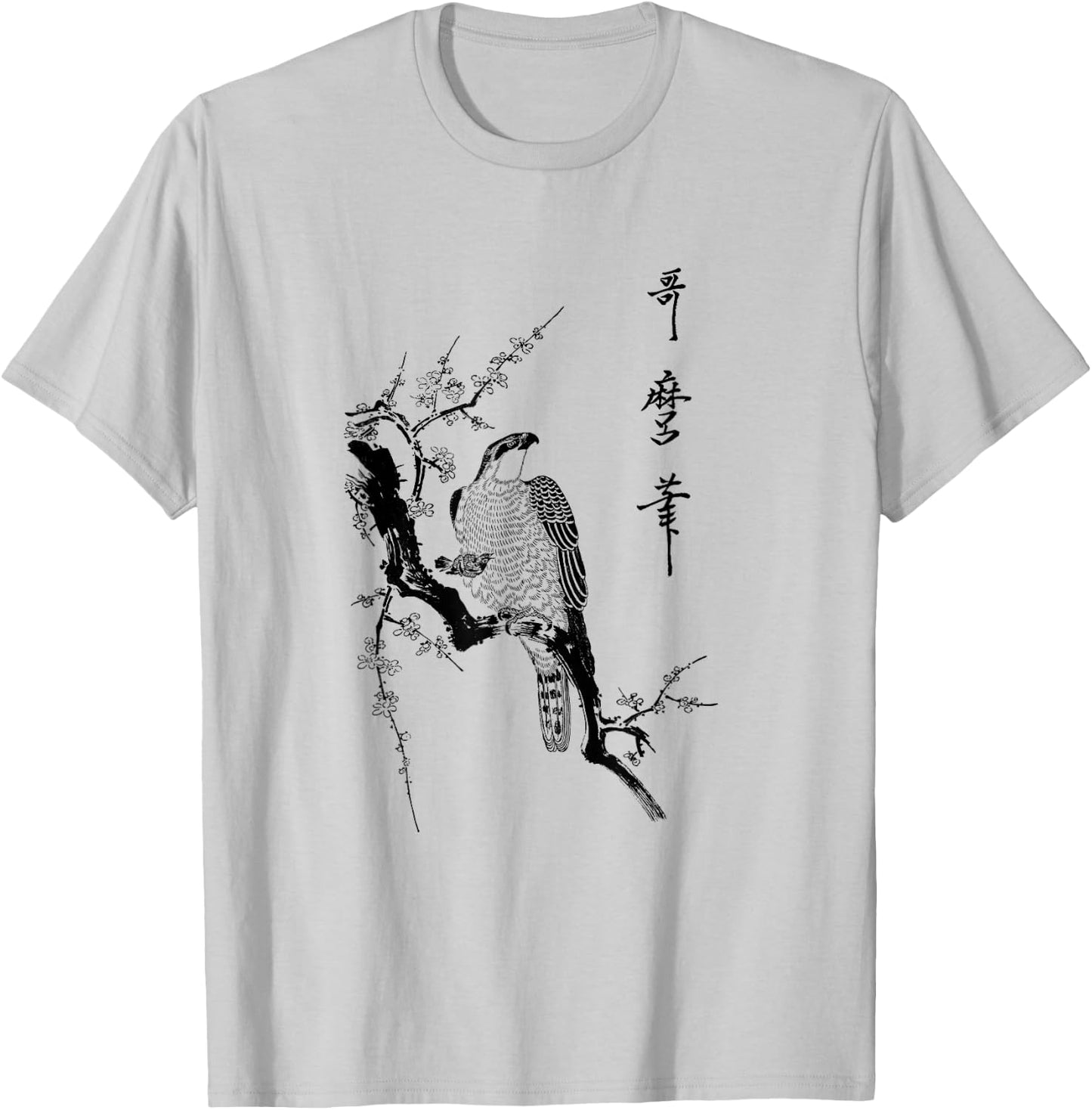 Hawk T-Shirt - T-Shirt | Ash