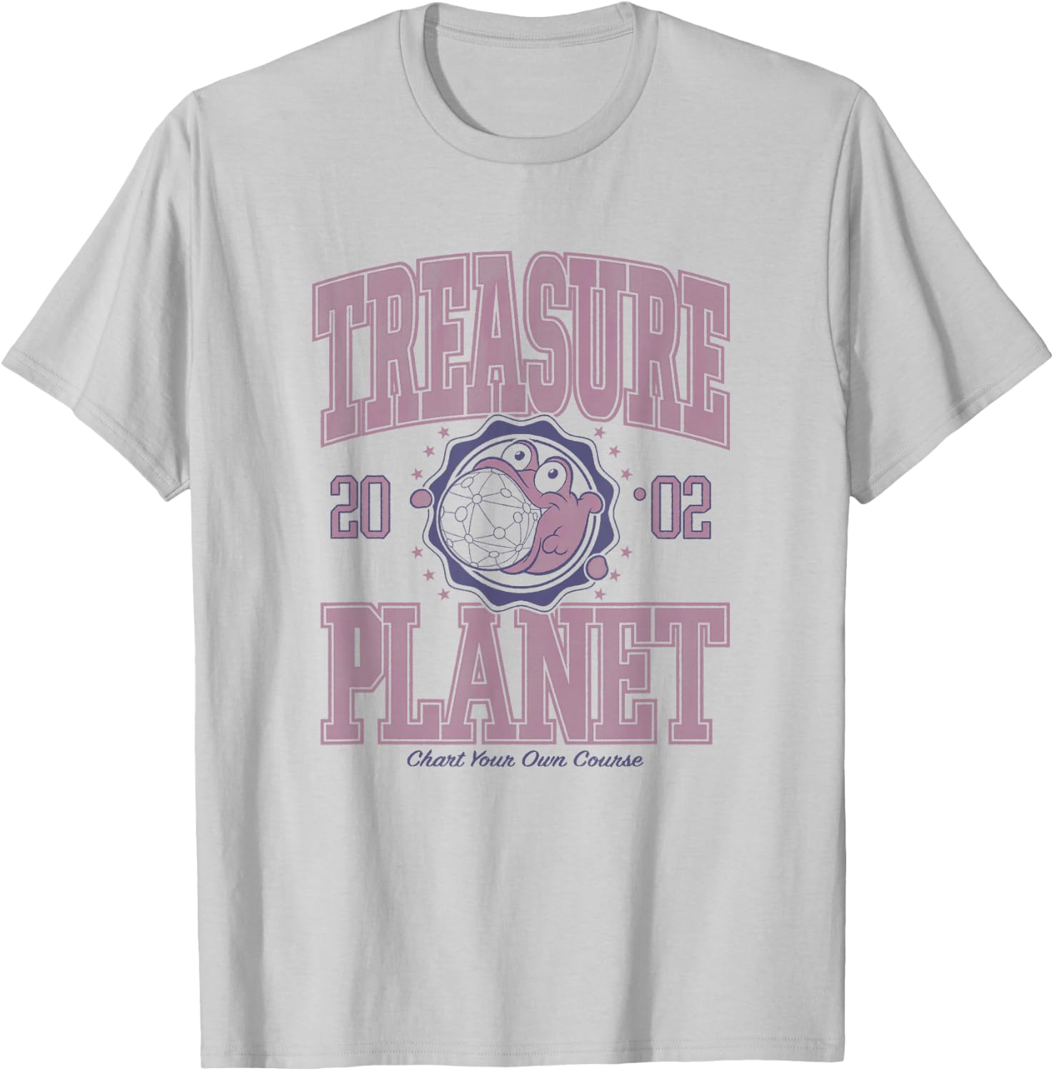 Disney Treasure Planet Morph Chart Your Course Collegiate T-Shirt - T-Shirt | Ash