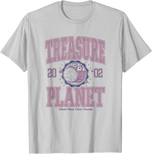 Disney Treasure Planet Morph Chart Your Course Collegiate T-Shirt - T-Shirt | Ash