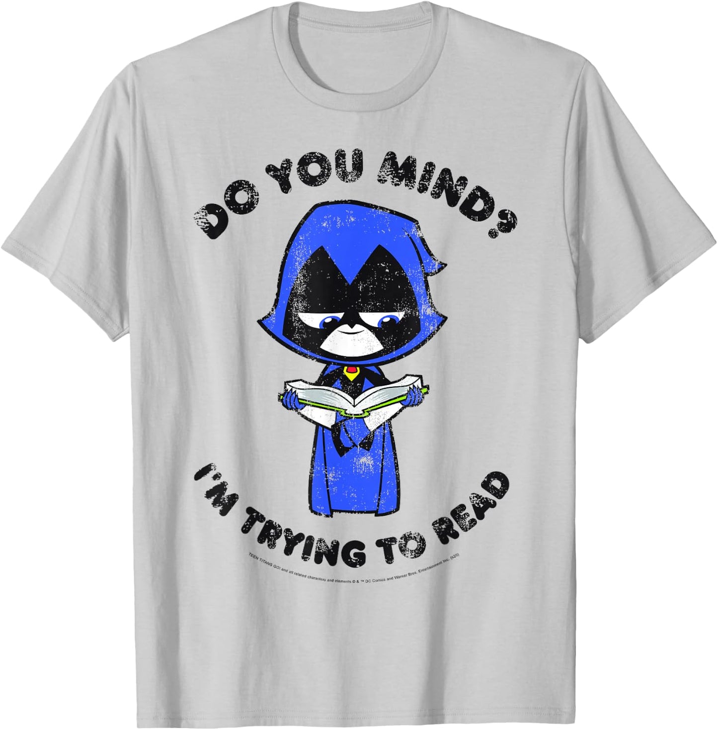 DC Comics Teen Titans Go! Raven I'm Trying to Read T-Shirt - T-Shirt | Ash