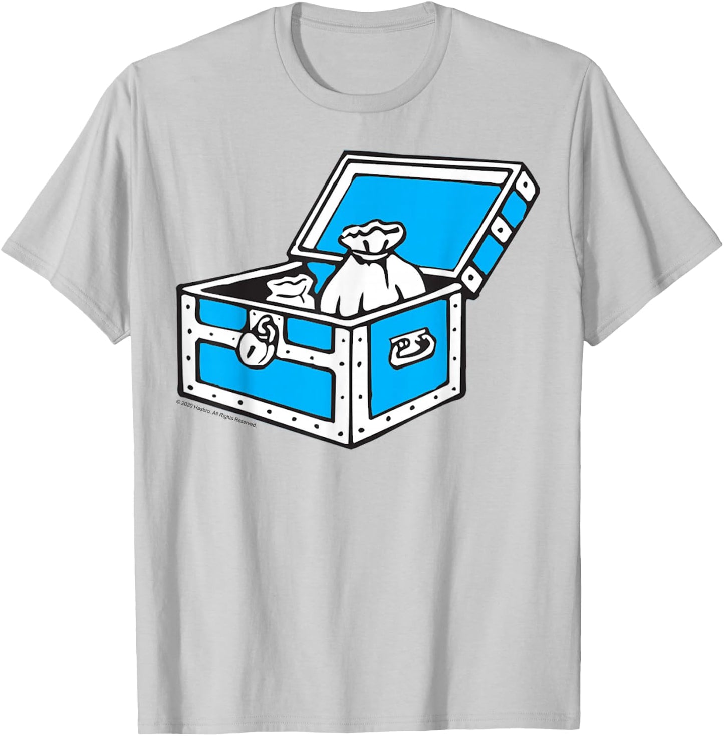 Monopoly Community Chest Logo T-Shirt - T-Shirt | Ash