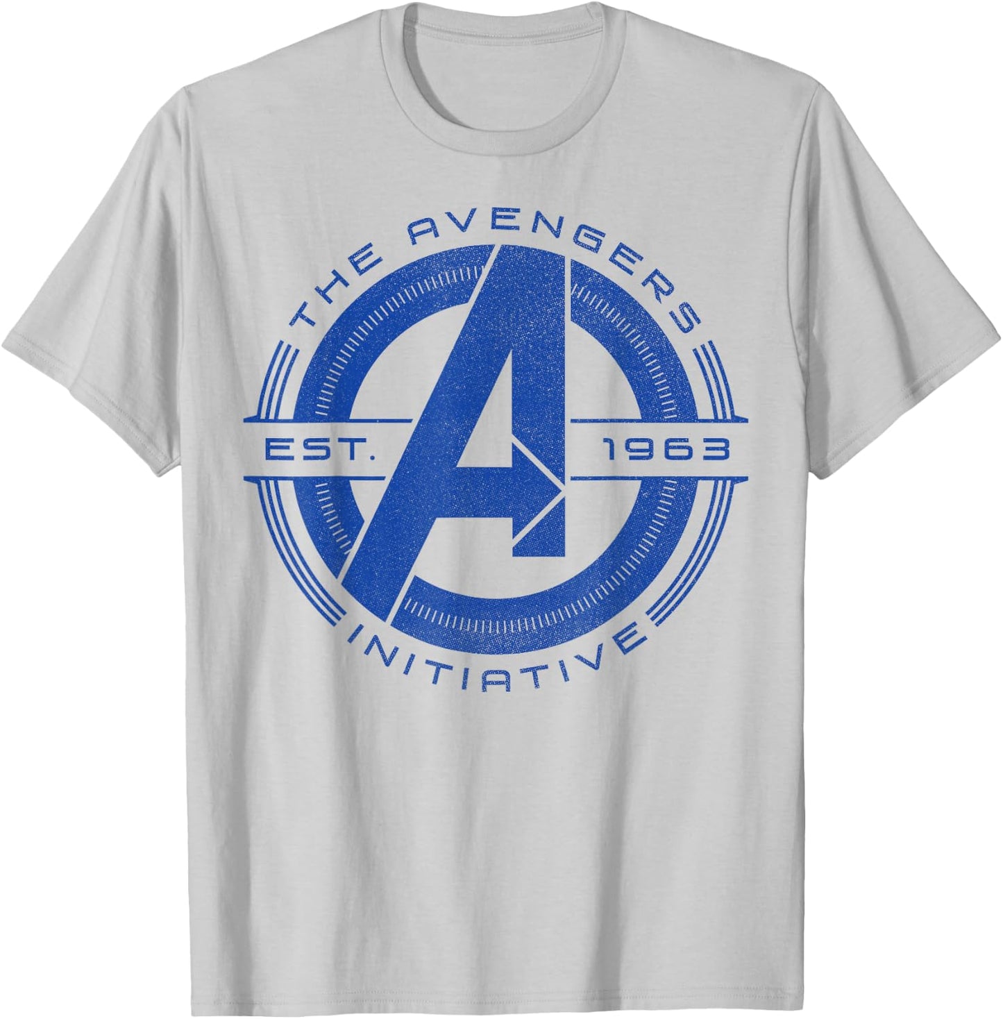 Marvel The Avengers Initiative Circle Logo T-Shirt - T-Shirt | Ash