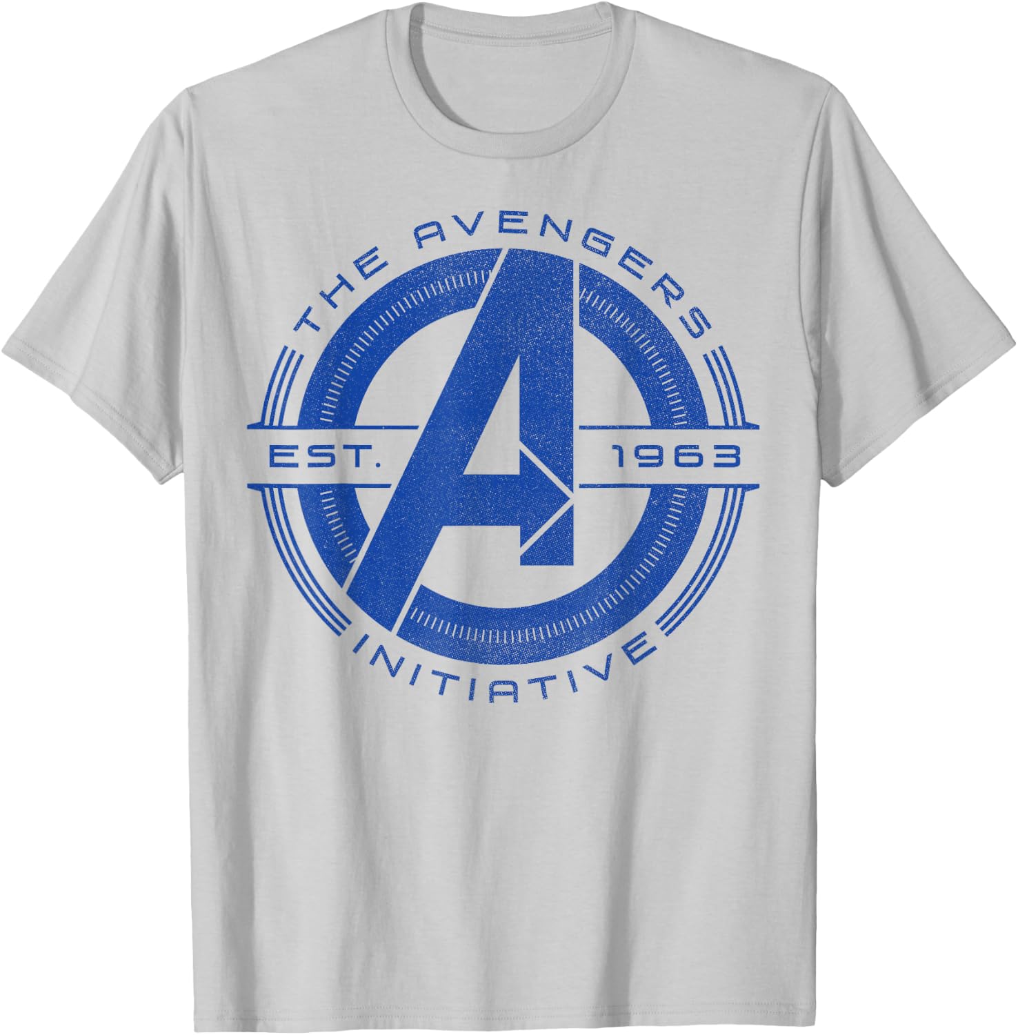 Marvel The Avengers Initiative Circle Logo T-Shirt - T-Shirt | Ash