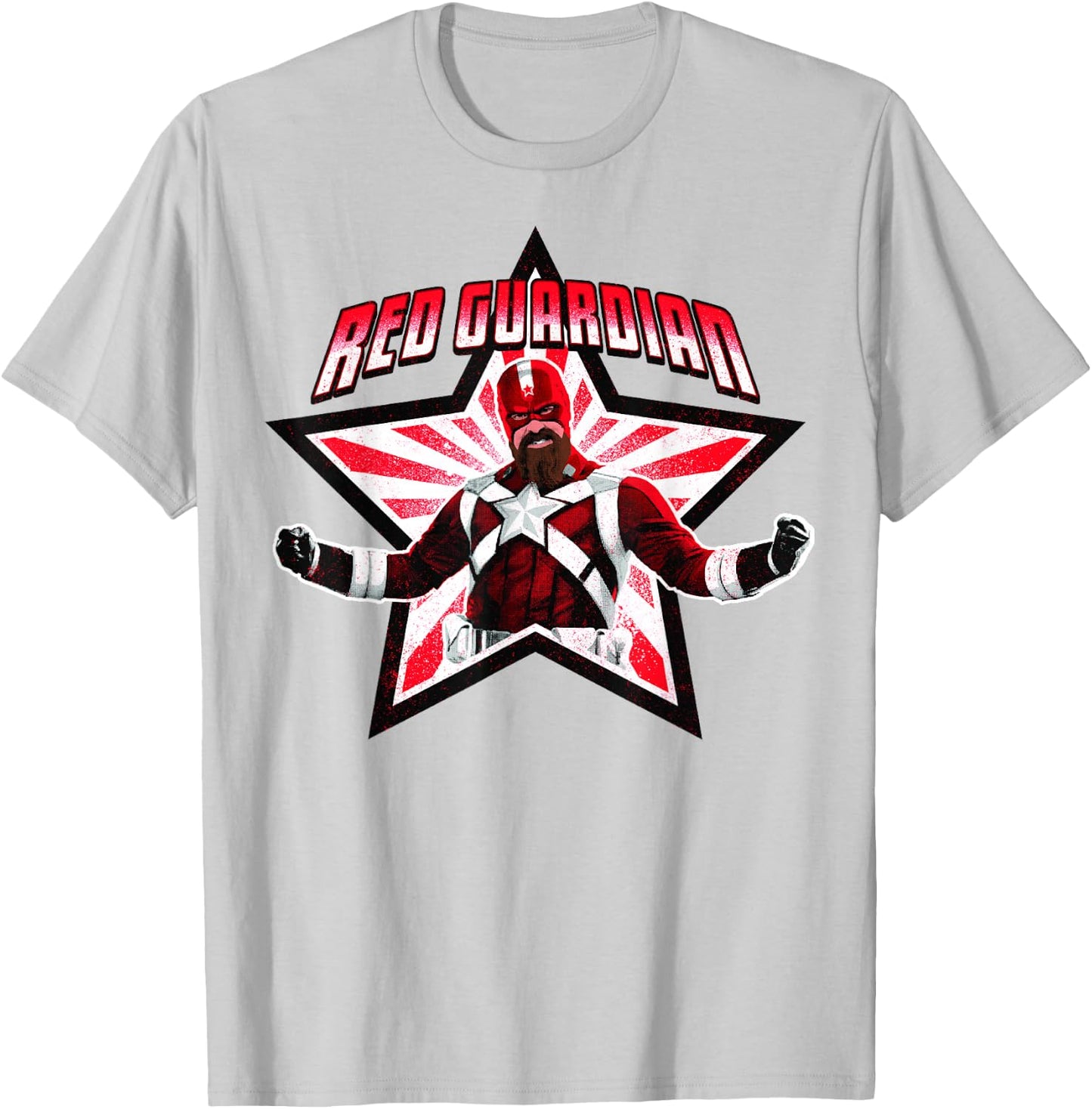 Marvel Black Widow Red Guardian Portrait T-Shirt - T-Shirt | Ash