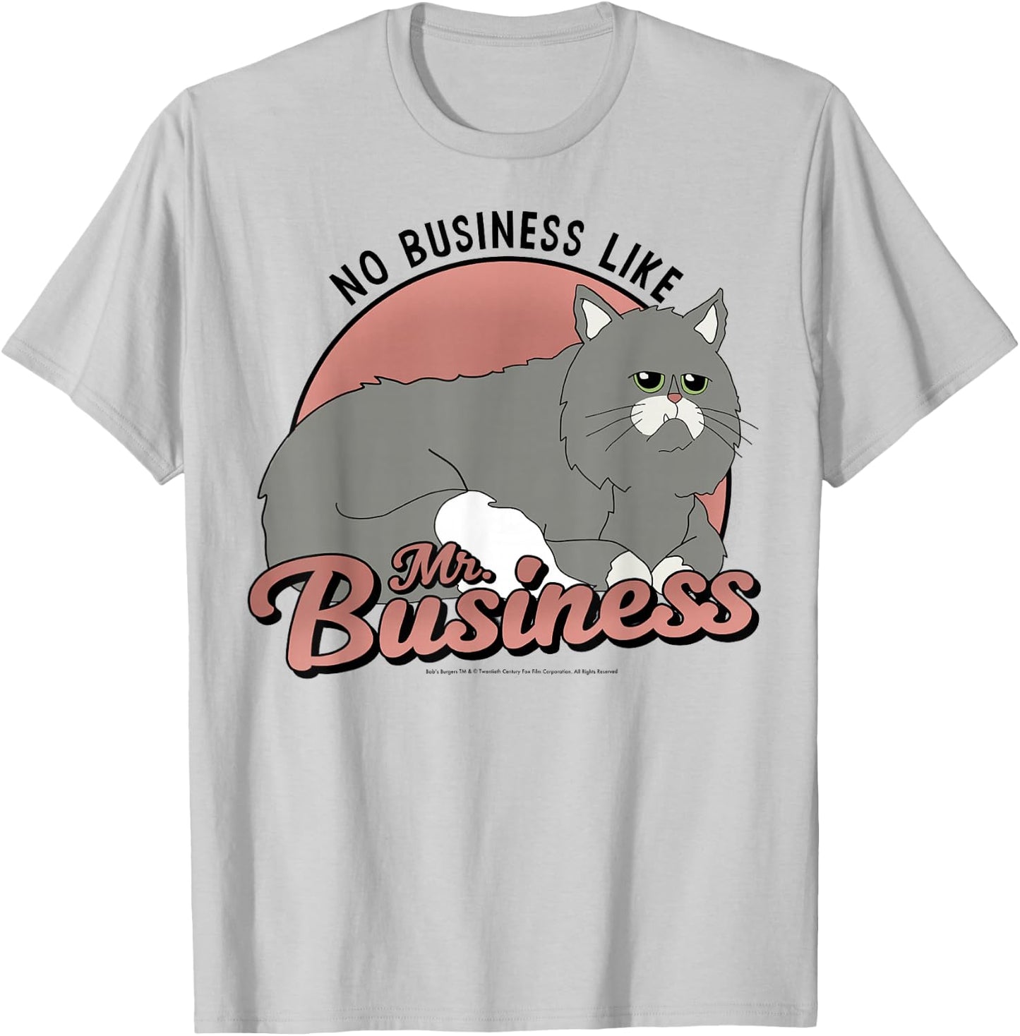 Bob's Burgers No Business Like Mr. Business T-Shirt - T-Shirt | Ash