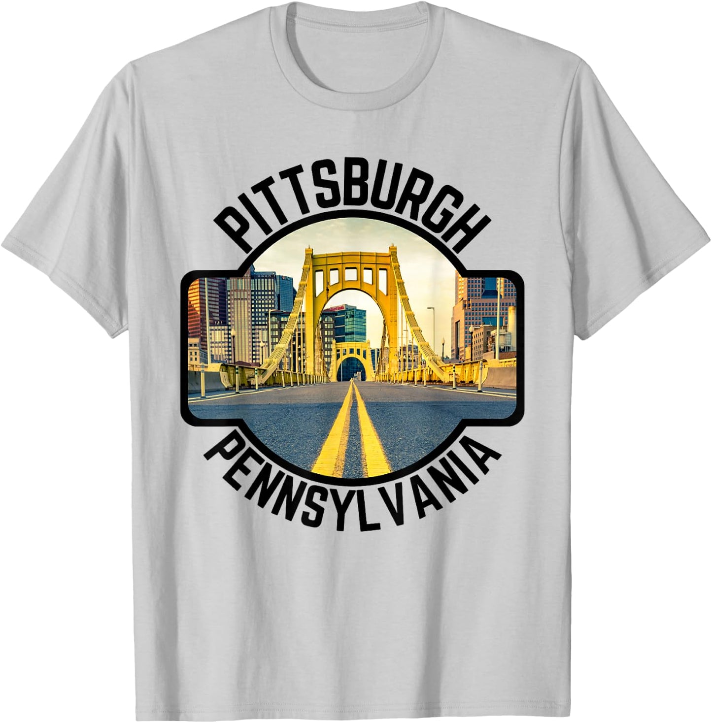 Pittsburgh T-Shirt - T-Shirt | Ash