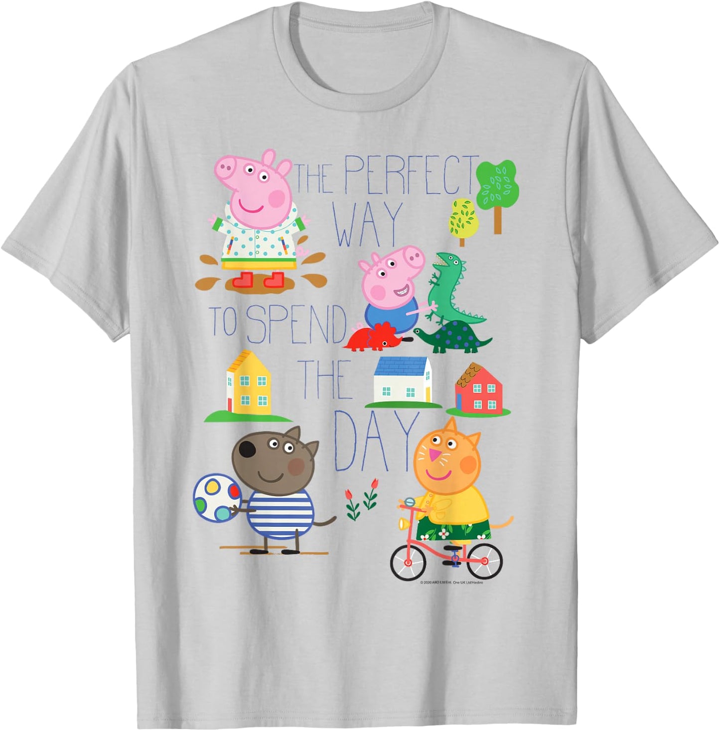 Peppa Pig Perfect Day T-Shirt - T-Shirt | Ash
