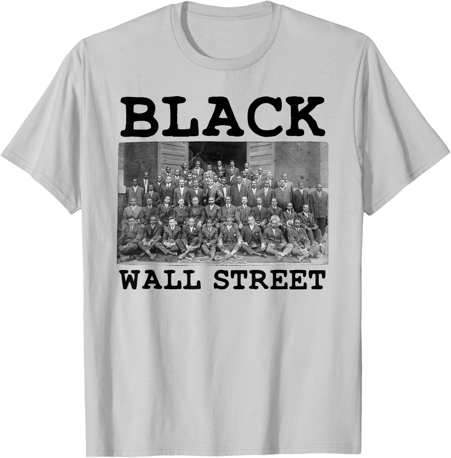 African American Business Black History Black Wall Street T-Shirt - T-Shirt | Ash