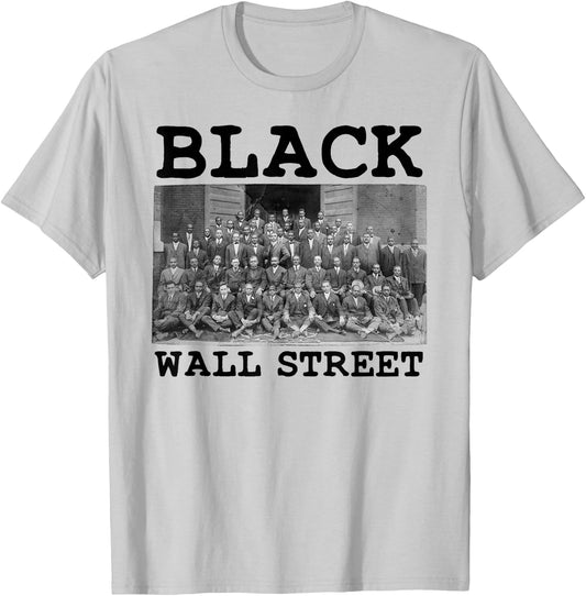 African American Business Black History Black Wall Street T-Shirt - T-Shirt | Ash