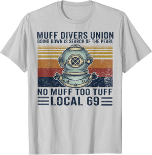 Muff Divers Union Shirt T-Shirt - T-Shirt | Ash