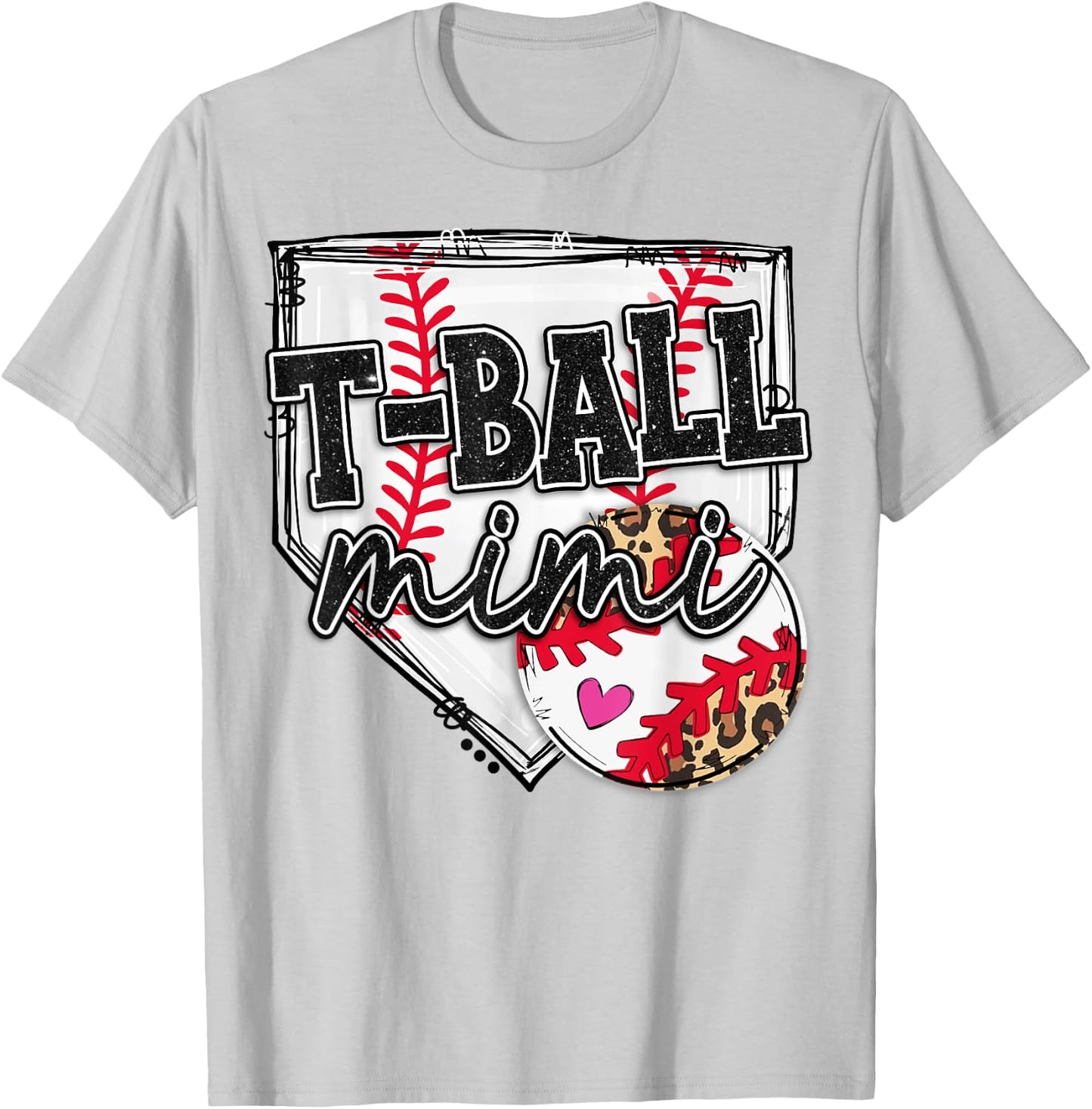 Vintage T-Ball Mimi Proud -Ball Mimi T-Shirt - T-Shirt | Ash