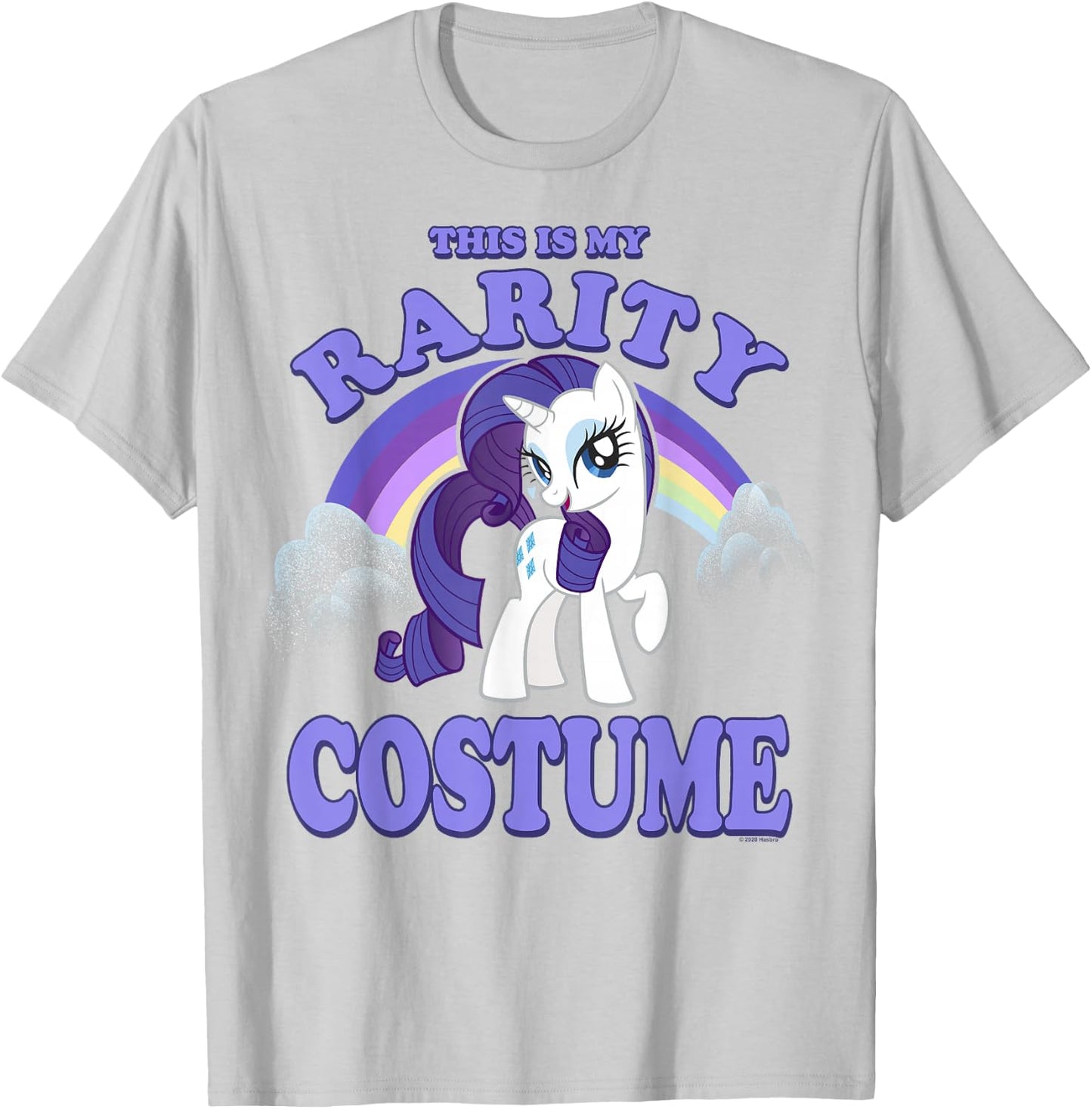My Little Pony: Friendship Is Magic Rarity Halloween Costume T-Shirt - T-Shirt | Ash