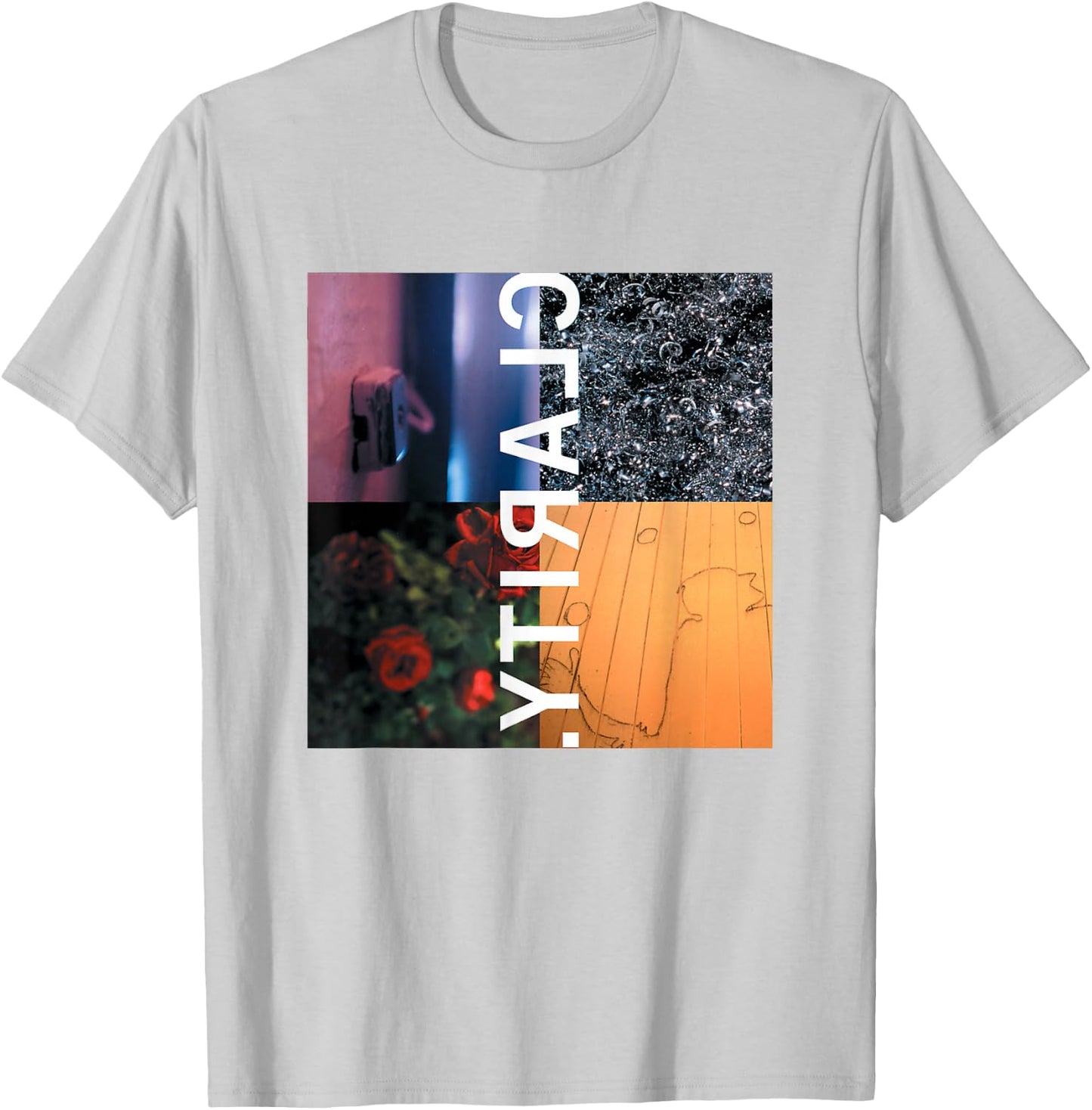 Jimmy Eat World - Official Merchandise - Clarity T-Shirt - T-Shirt | Ash