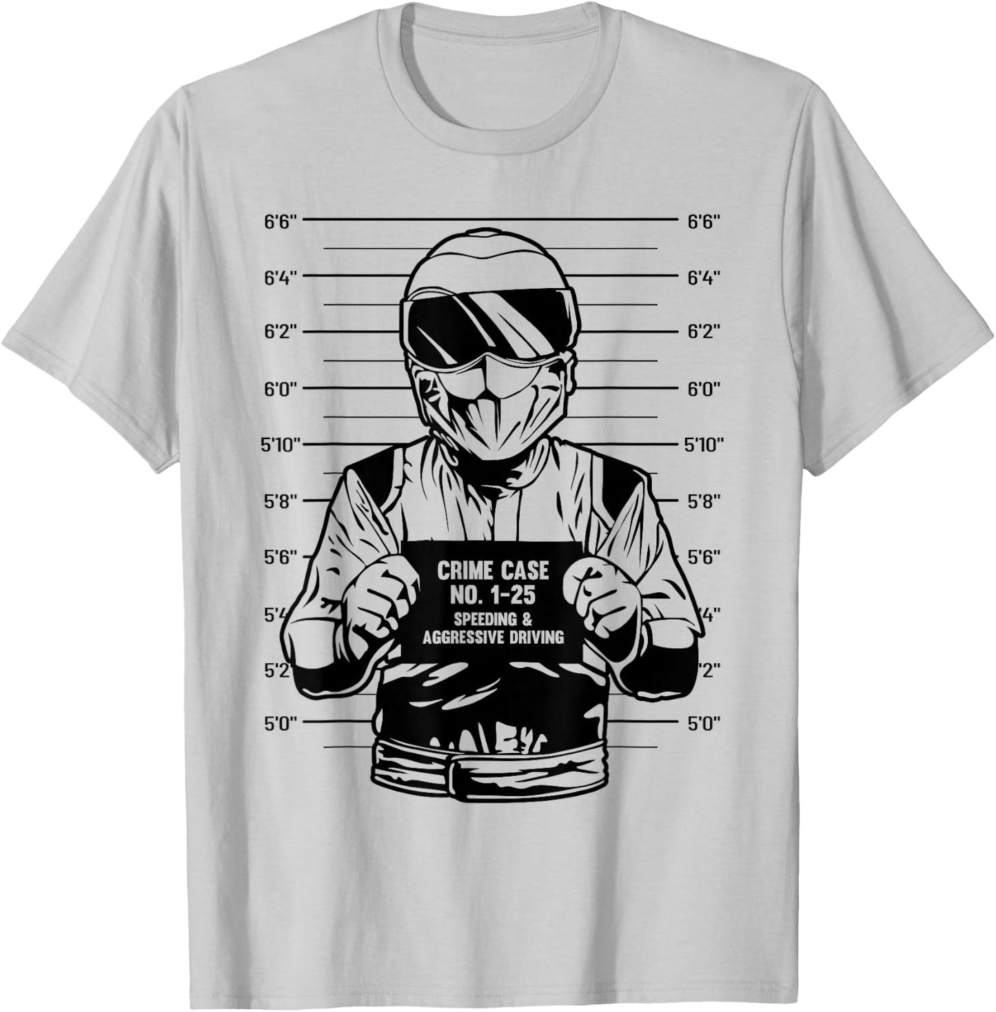 Funny Biker Motorcyclist Motorbike Motorcycling Bike T-Shirt - T-Shirt | Ash