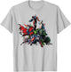 Marvel Spider-Man Maximum Venom Avengers Venomized Small T-Shirt - T-Shirt | Ash