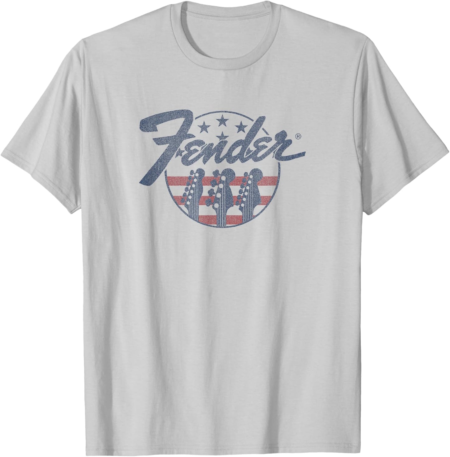 Fender Guitar Flag T-Shirt - T-Shirt | Ash
