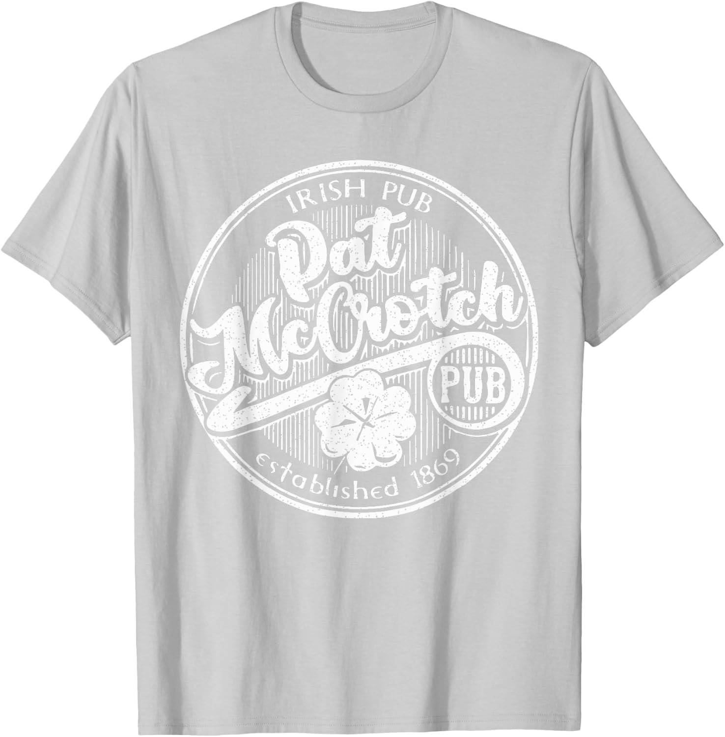 PAT McCROTCH Irish Pub Funny St Patrick's Day Dirty Adult T-Shirt - T-Shirt | Ash
