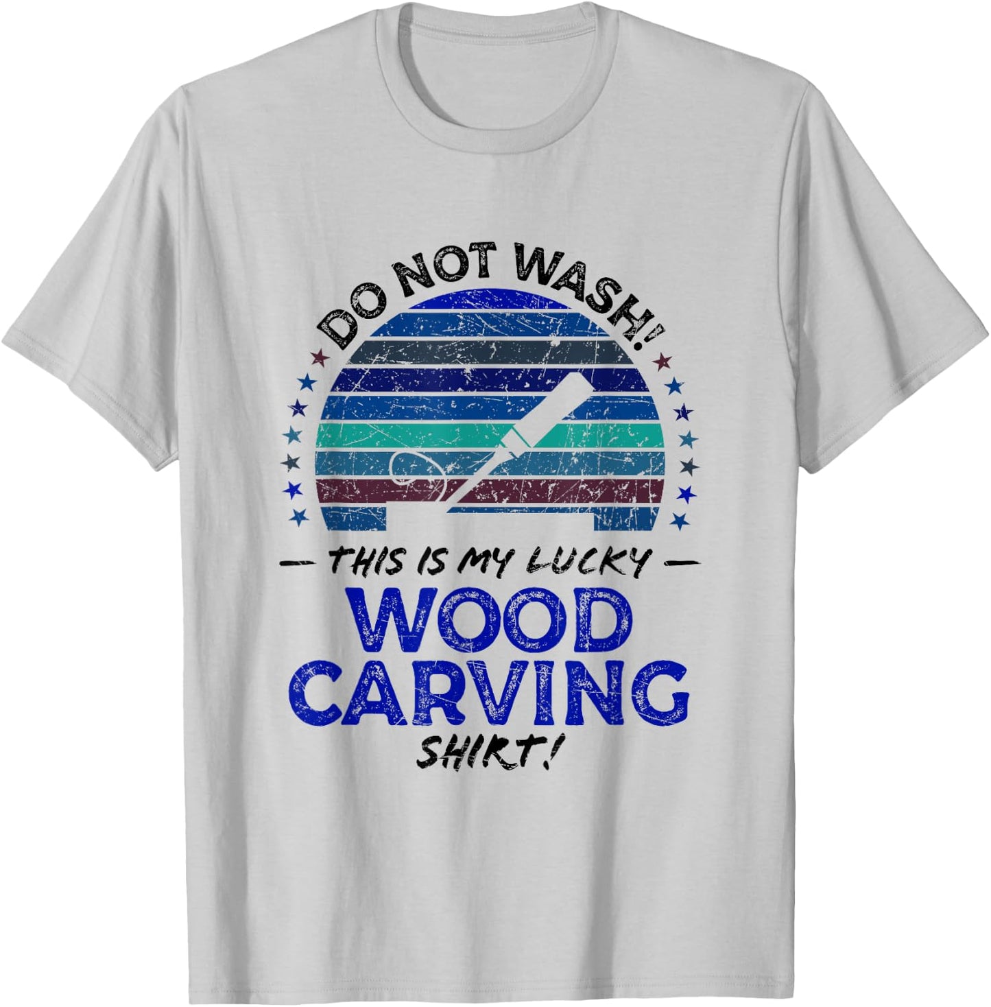 Wood Carver Funny Carving Lover Quote Dad Husband Graphic T-Shirt - T-Shirt | Ash