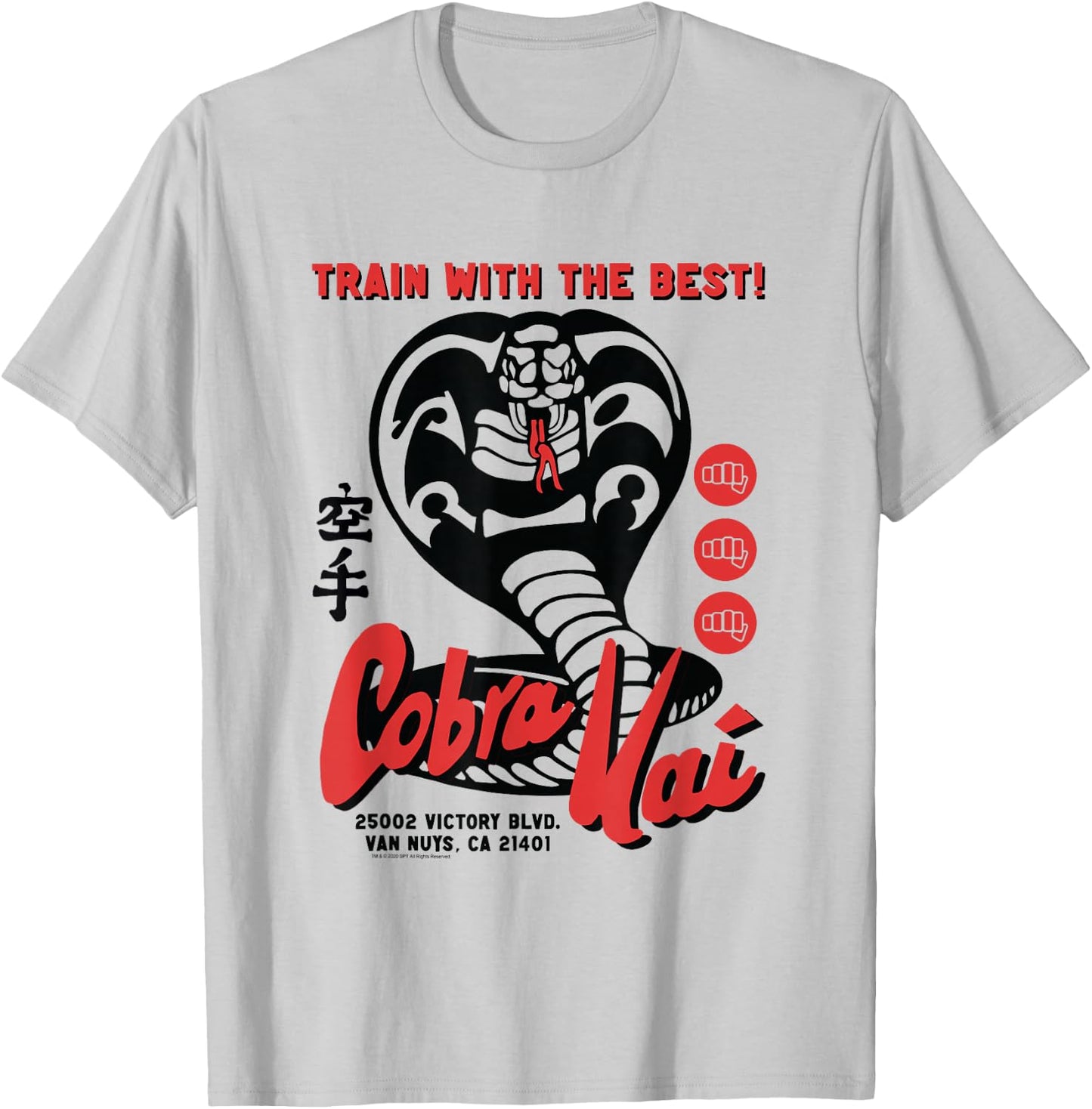 Cobra Kai Retro Ad Train with the Best TV Show T-Shirt - T-Shirt | Ash