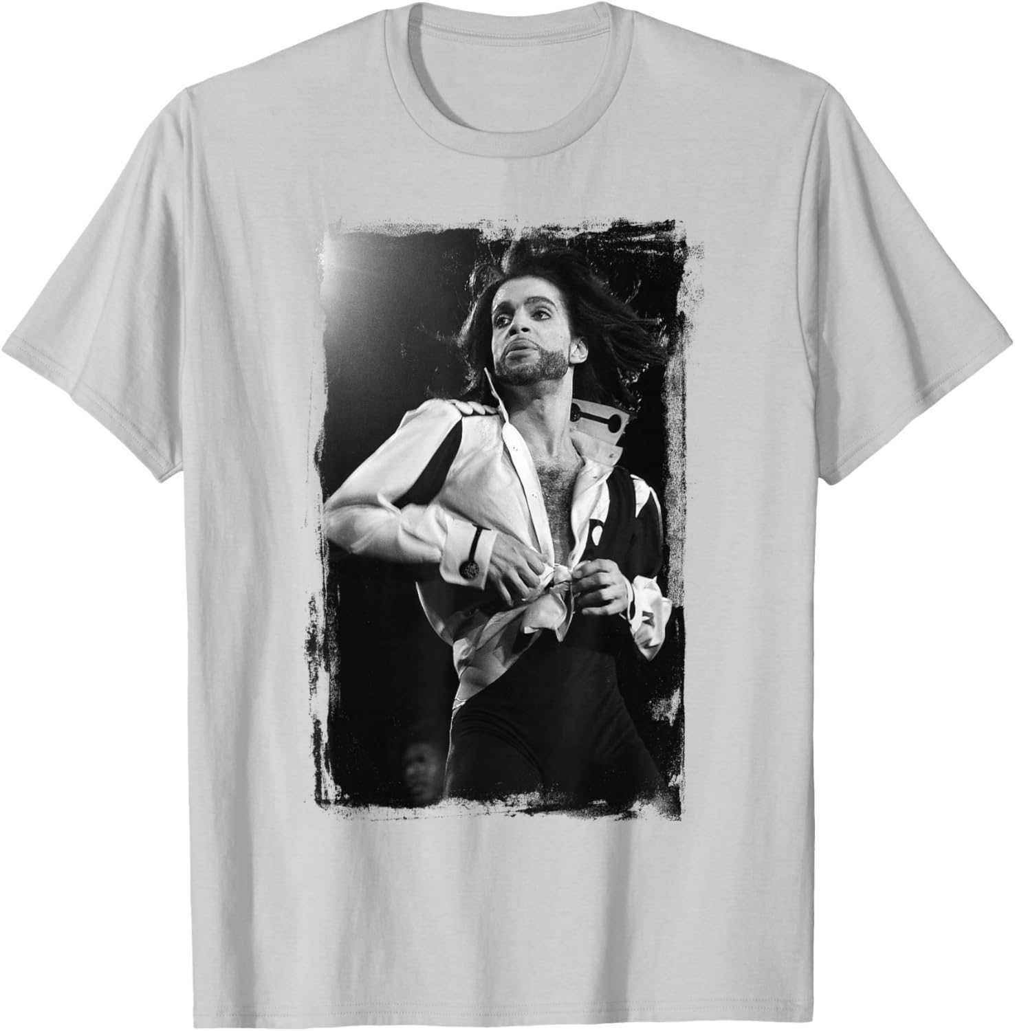 Prince Live On Nude Tour 1991 By Stephen Wright T-Shirt - T-Shirt | Ash