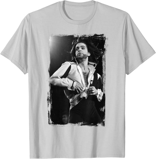 Prince Live On Nude Tour 1991 By Stephen Wright T-Shirt - T-Shirt | Ash
