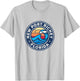 New Port Richey Florida FL Vintage Nautical Waves Design T-Shirt - T-Shirt | Ash