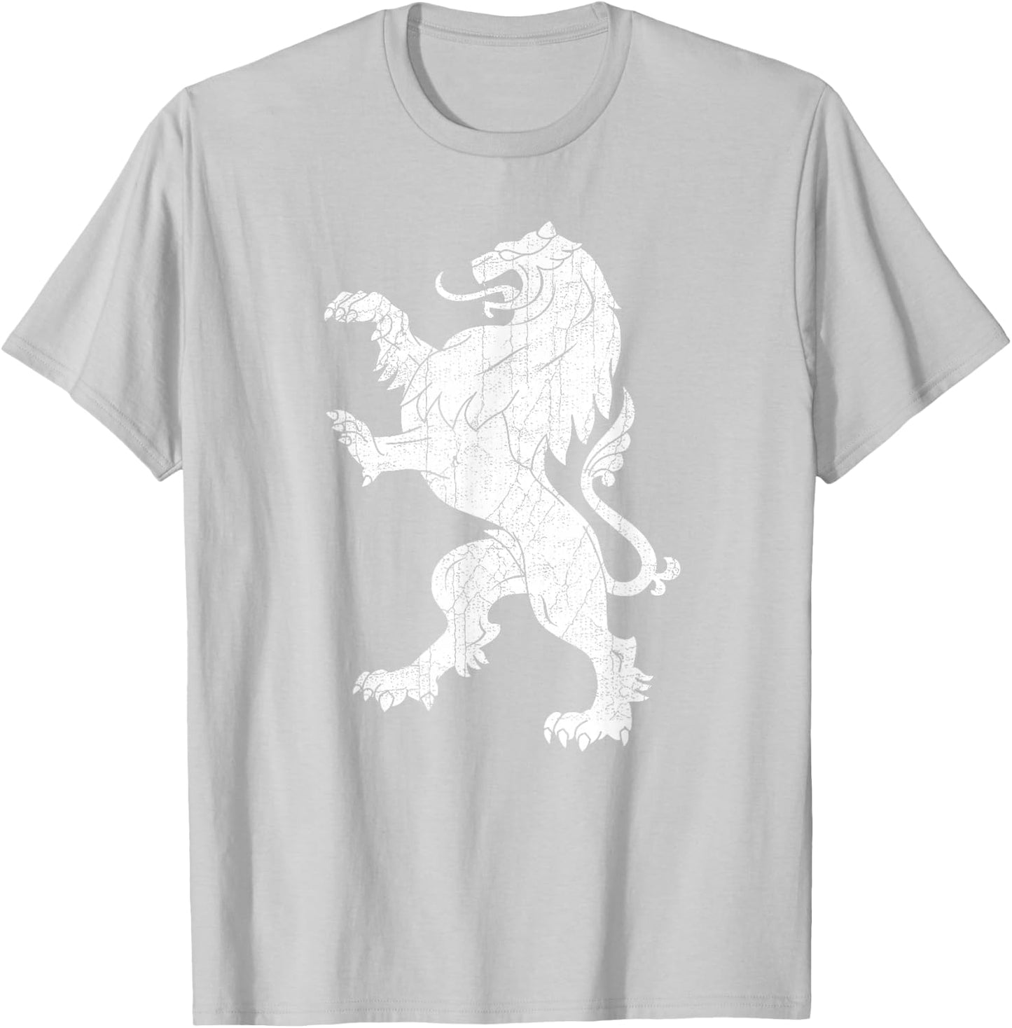 Vintage Dutch Lion Netherlands Nederland Holland Pays-Bas T-Shirt - T-Shirt | Ash