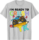 TK I'm Ready to Crush Kids Boys Girls First Day Of School T-Shirt - T-Shirt | Ash