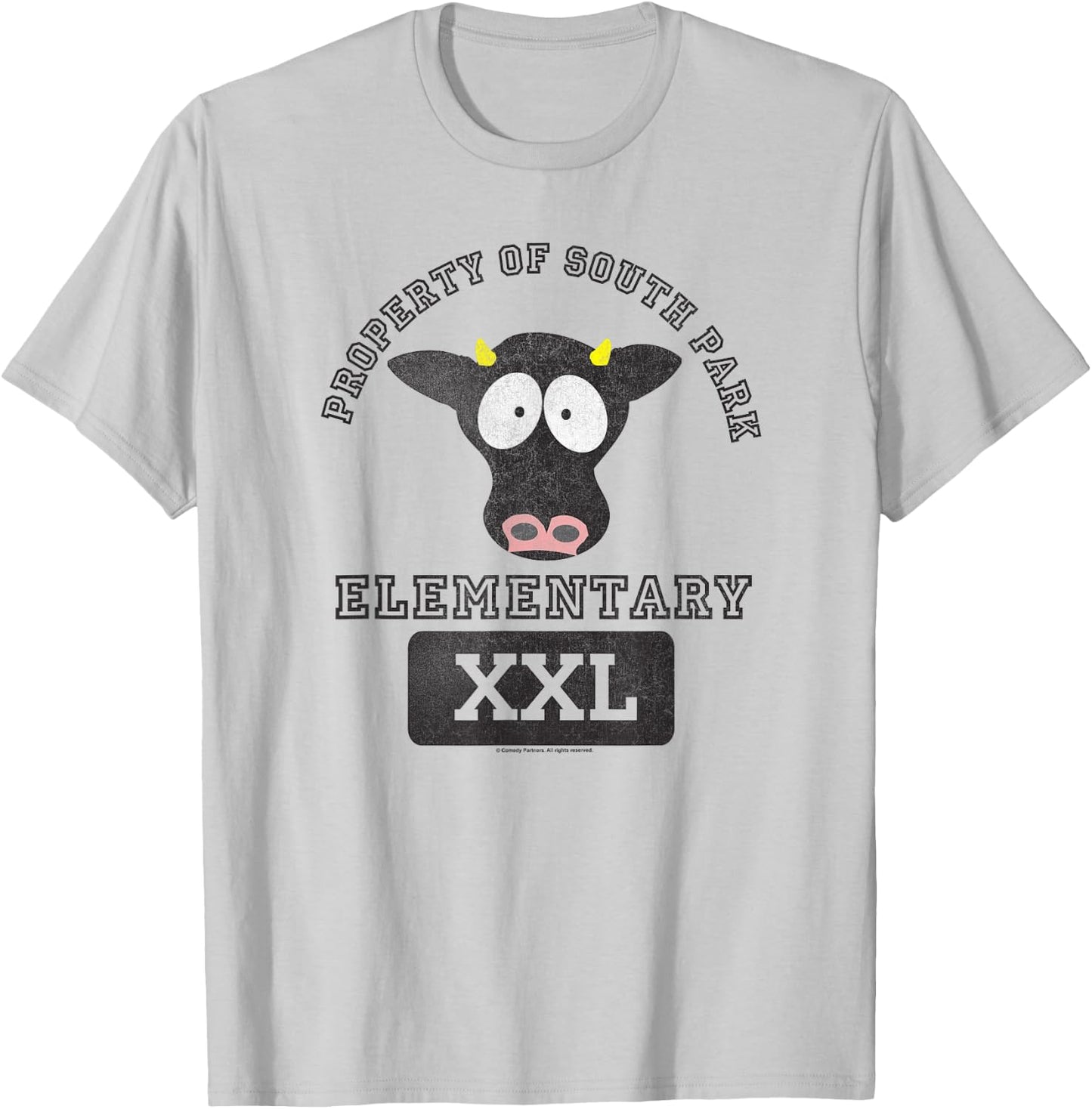 South Park South Park Elementary Cows T-Shirt - T-Shirt | Ash