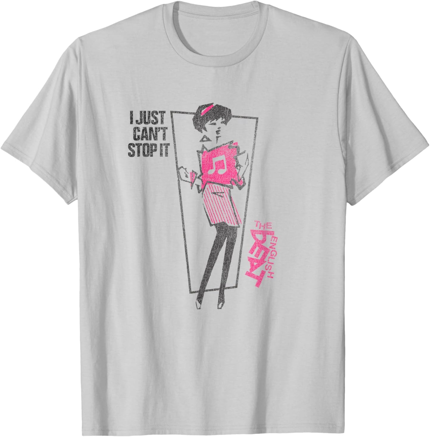 The English Beat I Just Can't Stop It T-Shirt - T-Shirt | Ash