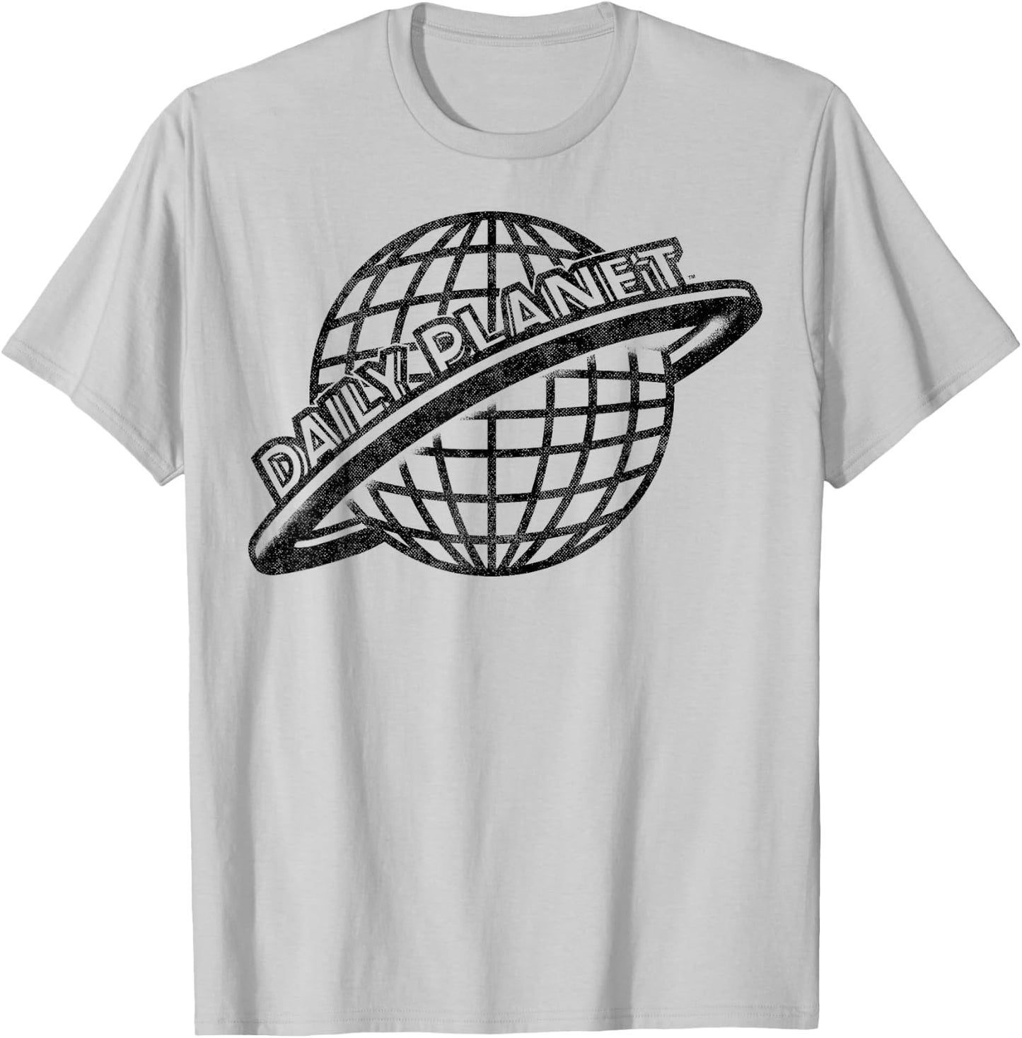 DC Comics Superman Daily Planet Logo C1 T-Shirt - T-Shirt | Ash