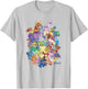 Disney Lilo & Stitch The Experiments Mashup Portrait T-Shirt - T-Shirt | Ash
