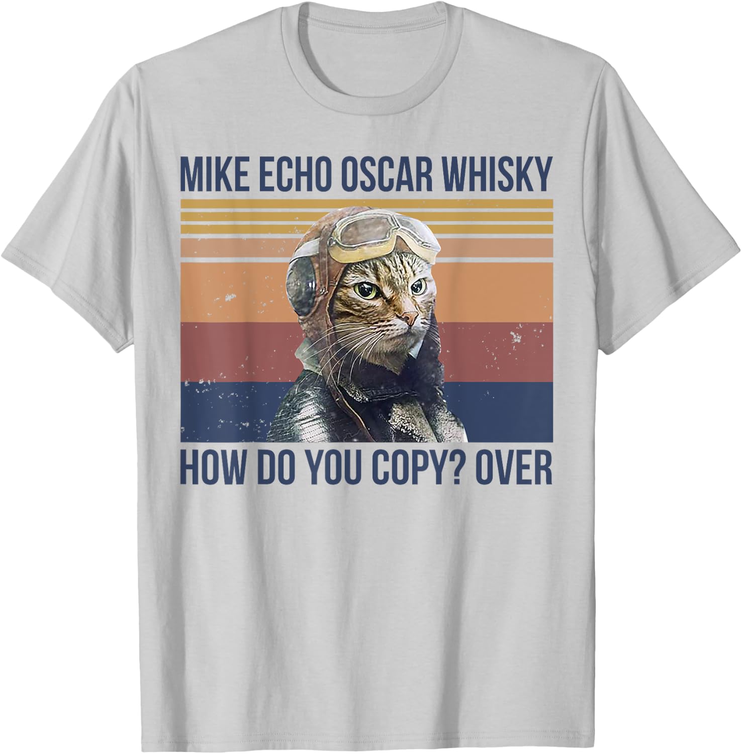 Mike Echo Oscar Whisky How Do You Copy Over T-Shirt - T-Shirt | Ash