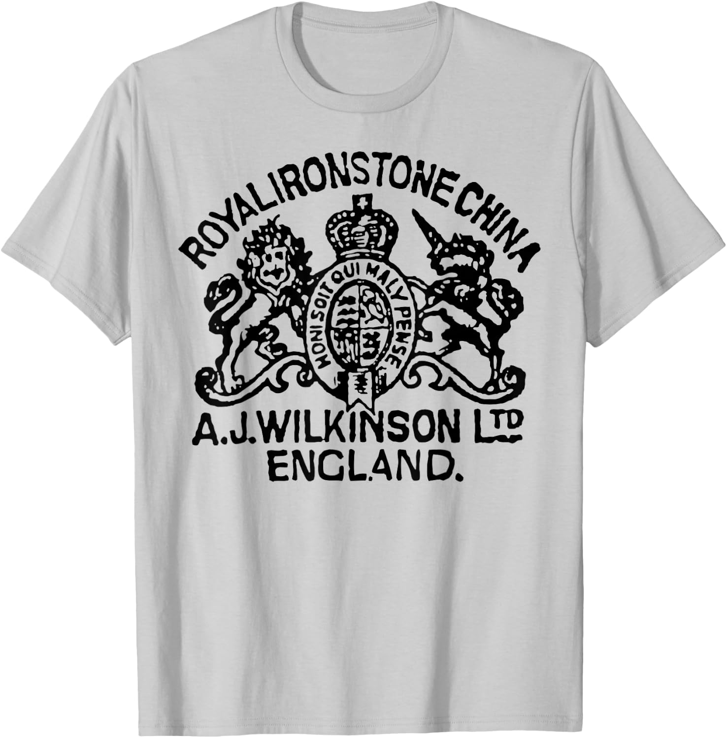 Royal Ironstone China England T-Shirt - T-Shirt | Ash