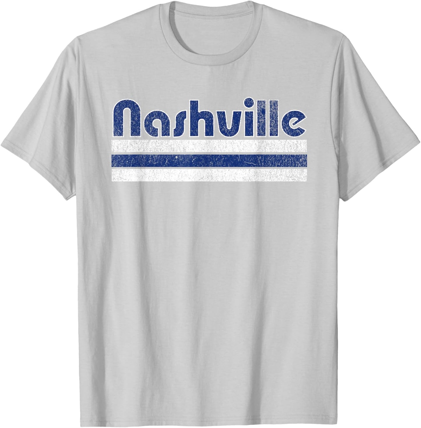 Nashville Soccer Vintage City T-Shirt - T-Shirt | Ash