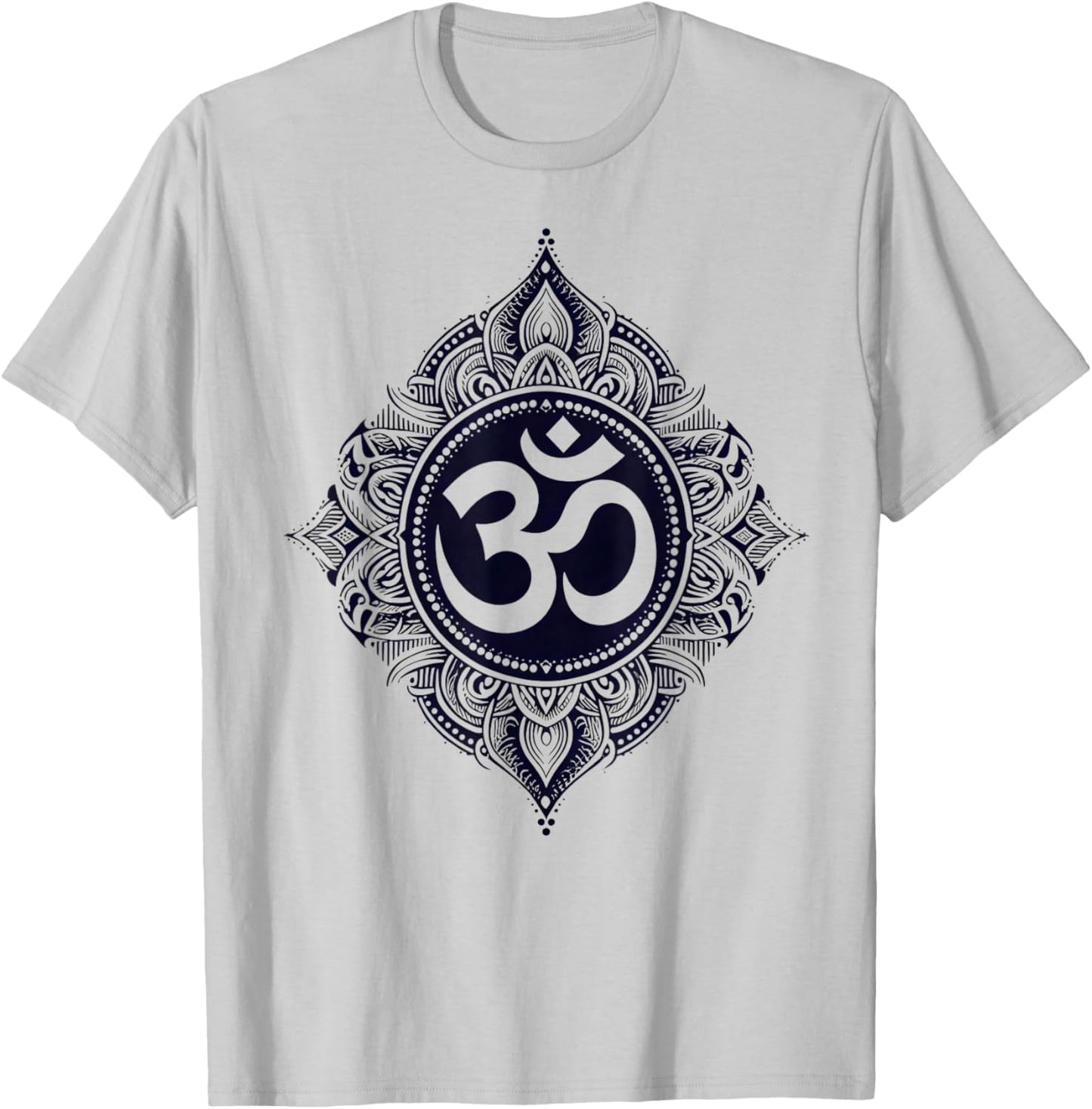 Om Namah Shivaya Buddhism Indian God Ohm Om Durga Puja Hindu T-Shirt - T-Shirt | Ash