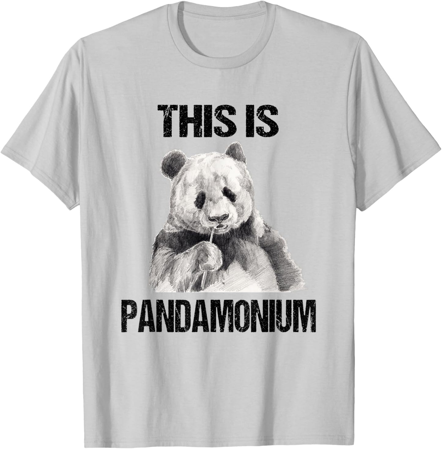 Panda Gear T-Shirt - T-Shirt | Ash