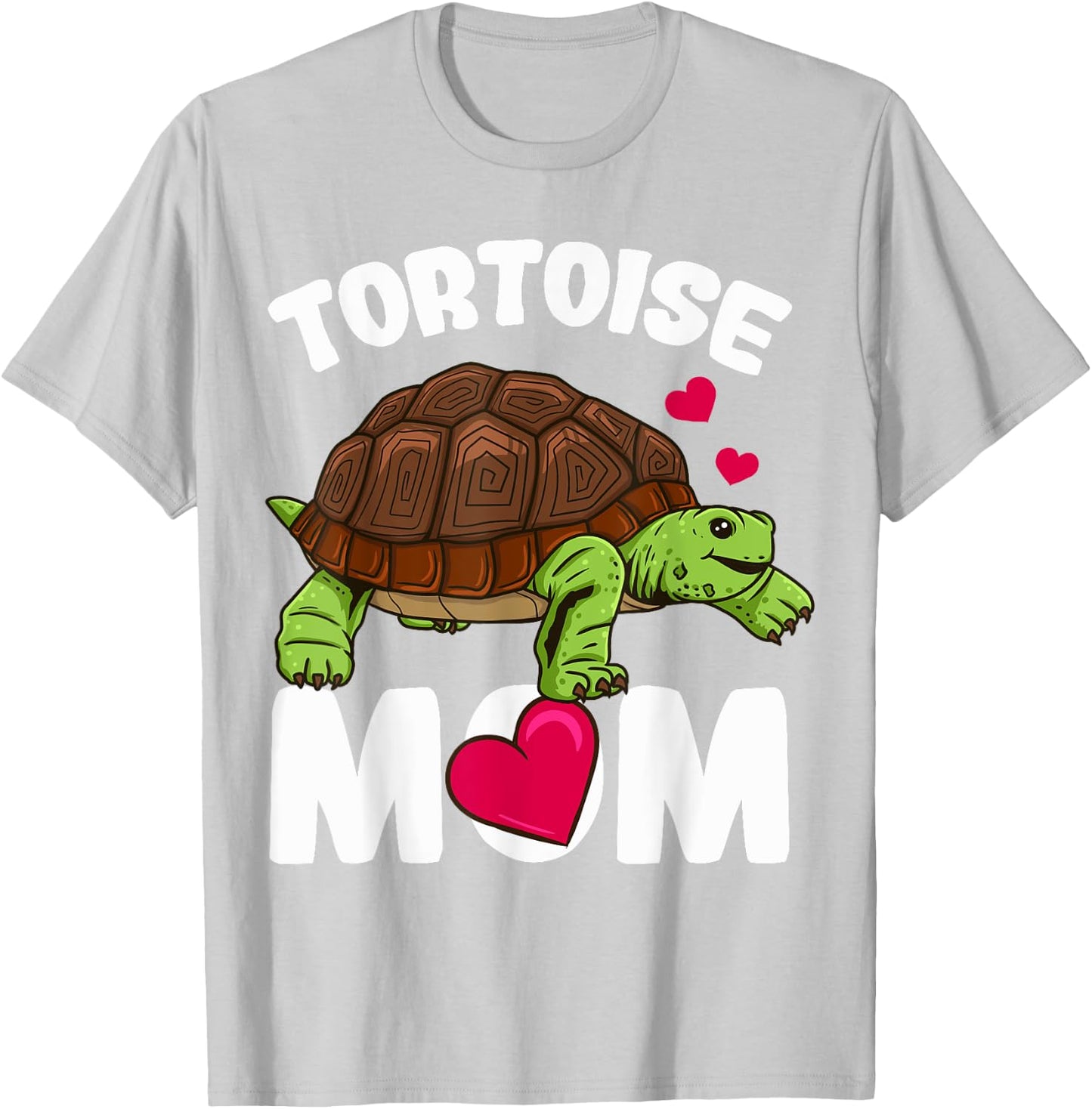 Tortoise Mom T-Shirt - T-Shirt | Ash