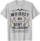 Whiskey Bent and Hellbound Country Music Biker Bourbon Gift T-Shirt - T-Shirt | Ash