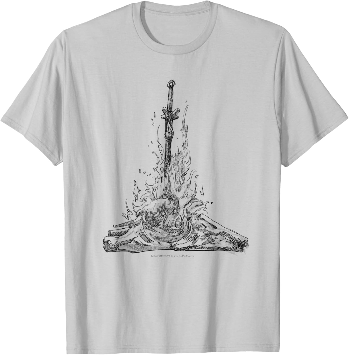 Dark Souls T-Shirt - T-Shirt | Ash