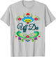 Uff Da Flowery T-Shirt - T-Shirt | Ash