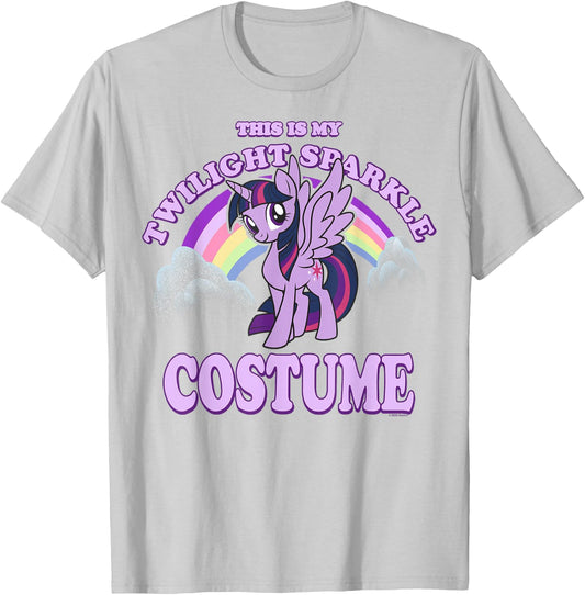 My Little Pony This Is My Twilight Sparkle Halloween Costume T-Shirt - T-Shirt | Ash